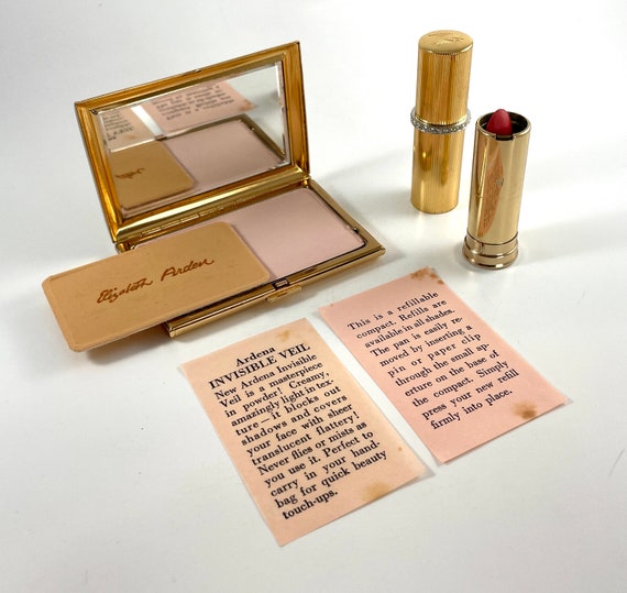 Vintage Compact Lipstick Set Elizabeth Arden NOS - image 5