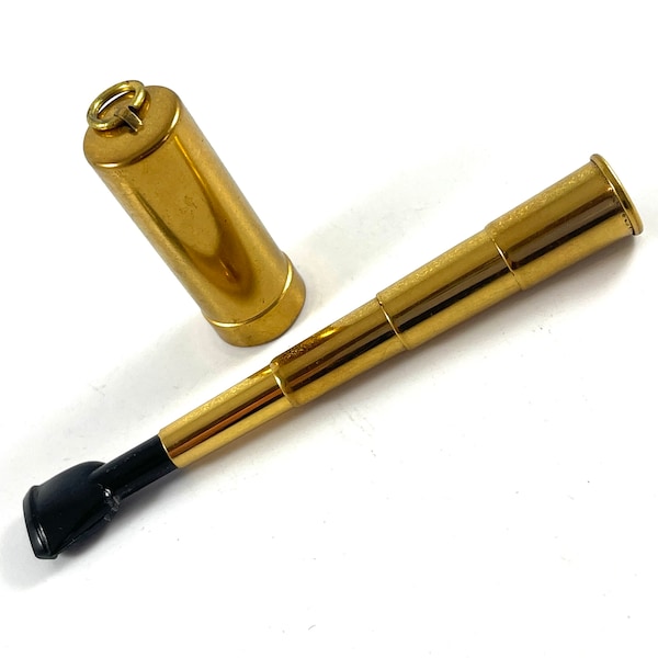 Vintage Cigarette Holding Telescoping Mini Scope