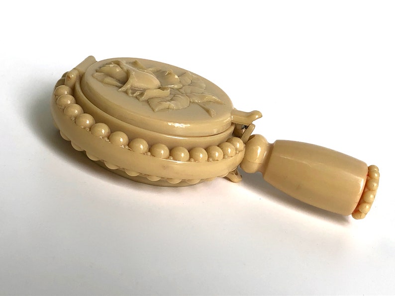 Celluloid Trioette Compact Lipstick