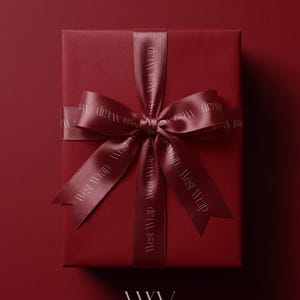 Papel de regalo rojo cereza: rollo de papel de regalo de color liso, papel de regalo navideño tradicional, regalos de San Valentín para ella, papel de regalo de Navidad