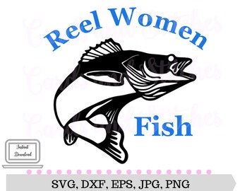 Download Fly Fishing SVG Fishing SVG Trout SVG Digital Cutting | Etsy