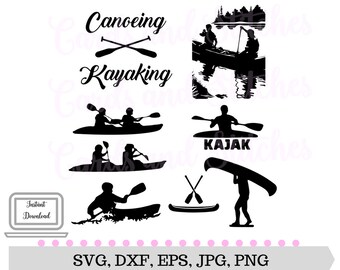 Download Kayak svg | Etsy