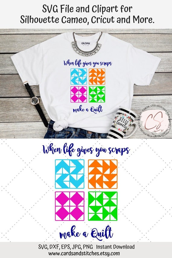 Download Quilt Svg Cutting File For Cricut And Silhouette Quilt Etsy
