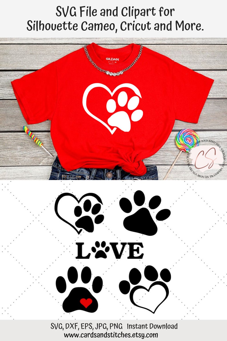 Download Rescue Mom SVG Rescue Mom Clipart Dog Paw SVG Dog Lover | Etsy