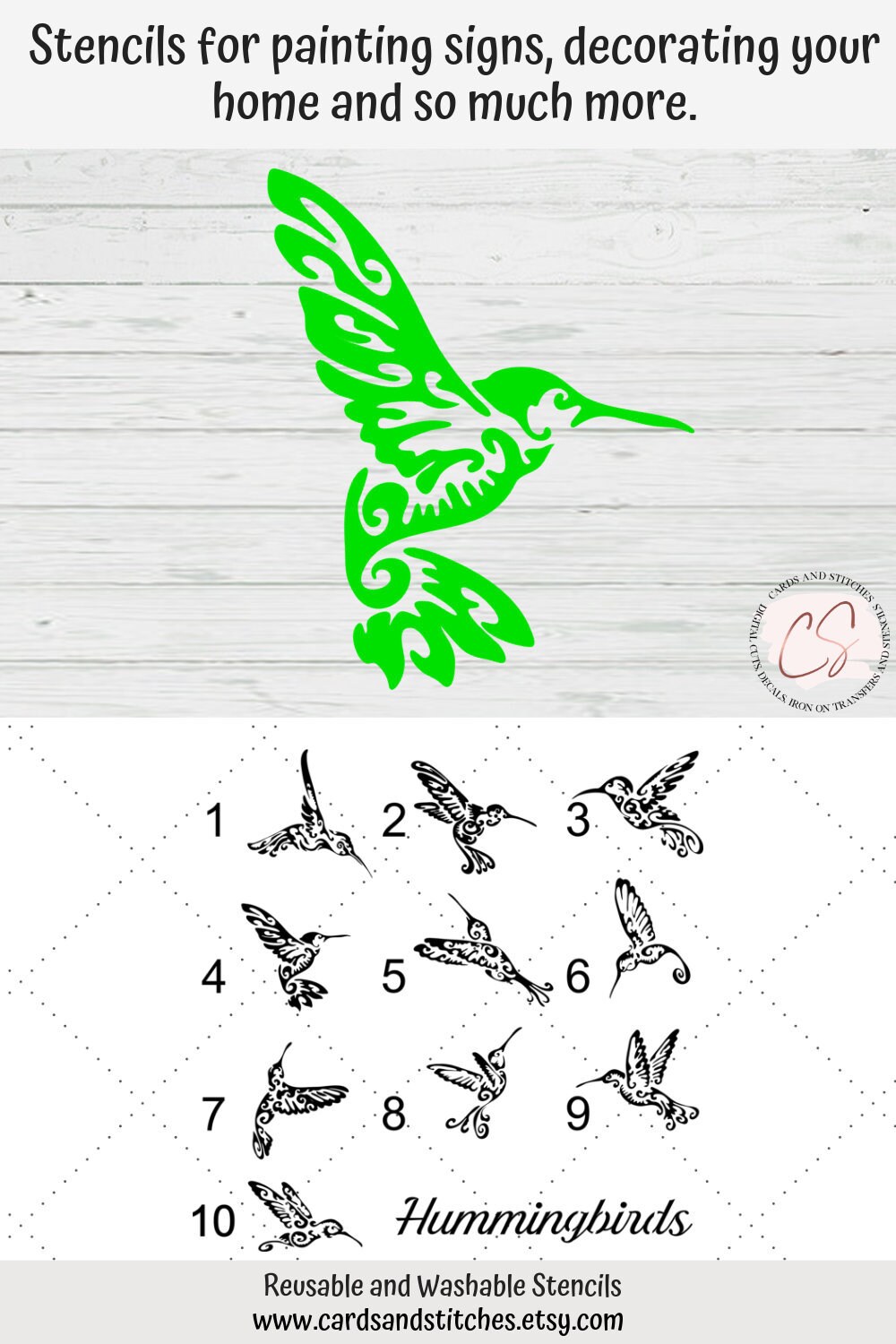 À faire soi-même Colibris Pochoir Masque Réutilisable PP Sheet for Arts & Crafts À faire soi-même Colibris Pochoir Masque Réutilisable PP Sheet for Arts & Crafts