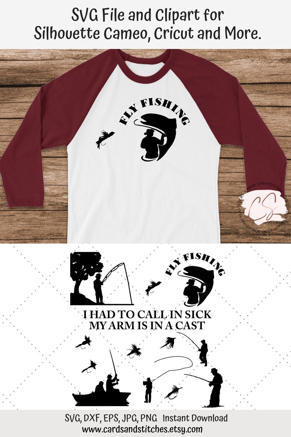 Download Fishing SVG Fly Fishing SVG Fishermen SVG Digital | Etsy