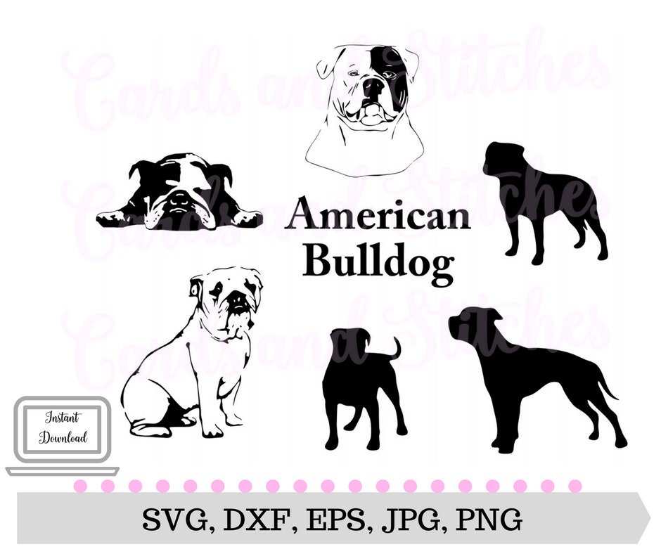 Free Free American Bulldog Svg 756 SVG PNG EPS DXF File