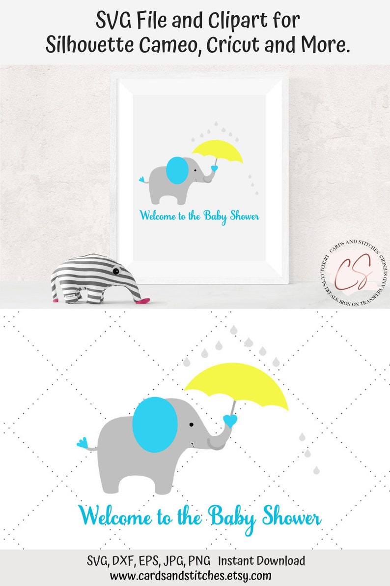 Free Free 88 Elephant Baby Shower Svg SVG PNG EPS DXF File