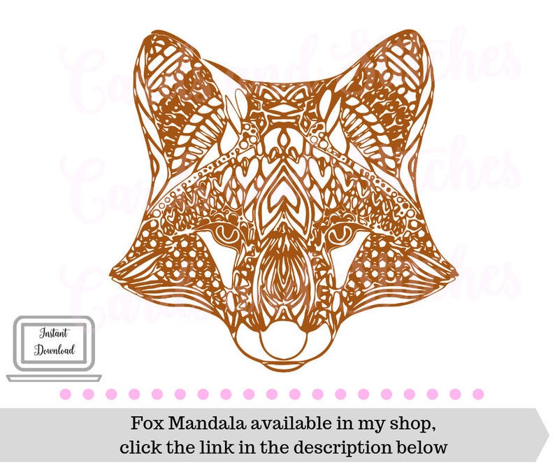 Download Owl Mandala SVG File Owl SVG Cut File for Cricut and | Etsy