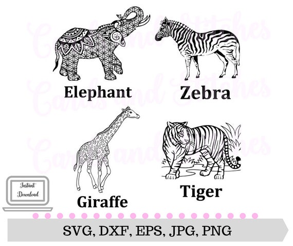 Free Free 80 Elephant Giraffe Svg SVG PNG EPS DXF File