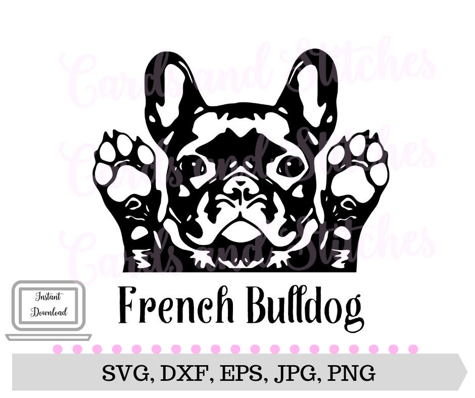 Download French Bulldog SVG Dog SVG Dog Lover Printable Digital | Etsy