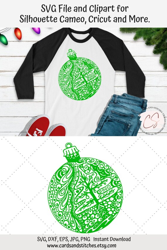 Download Free Christmas Svg Christmas Mandala Ornament Svg Digital Etsy SVG DXF Cut File