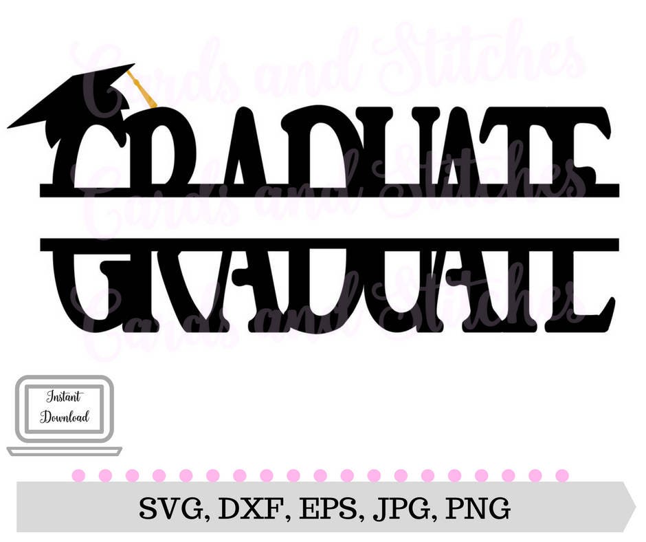 Download Graduate SVG Custom Graduation SVG Digital Cutting File | Etsy