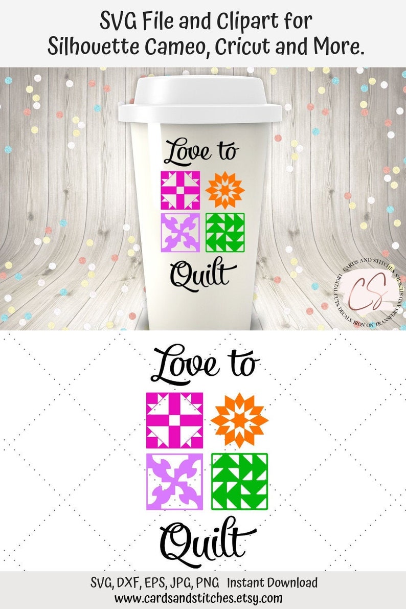 Download Quilt SVG Love to Quilt SVG Quilt Lover's SVG | Etsy