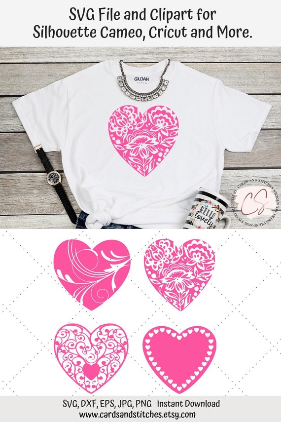 Download Hearts Svg Valentine Hearts Svg Fancy Hearts Svg Digital Etsy