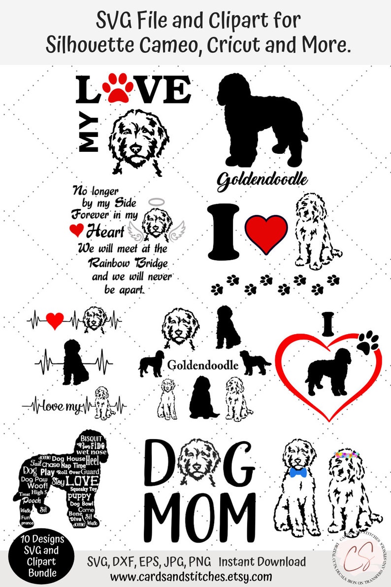 Download Png Dog Life 6 Pack Bundle Svg And Clipart Svg Dog Lover Eps Jpg Die Cut Dxf Great For Silhouette And Cricut Machines Craft Supplies Tools Paper Party Kids Colonialgolfhart Com
