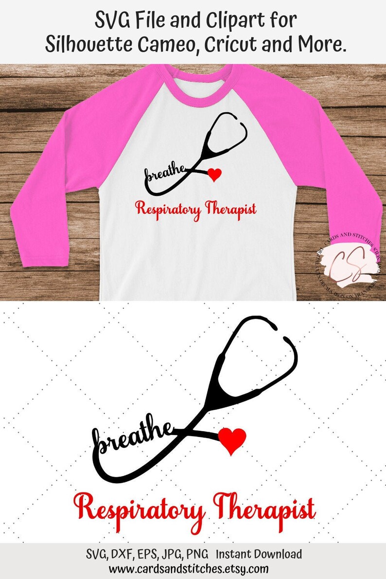 Respiratory Therapist Svg And Clipart Great For Silhouette Etsy