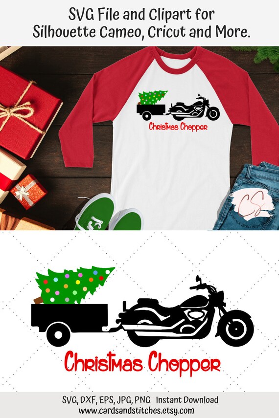 Download Christmas Motorcycle Svg Christmas Svg Motorcycle Svg Etsy
