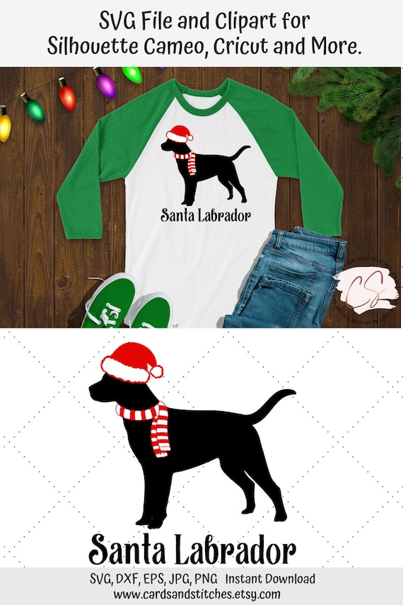 Download Labrador Svg Santa Labrador Svg Christmas Dog Svg Etsy 3D SVG Files Ideas | SVG, Paper Crafts, SVG File