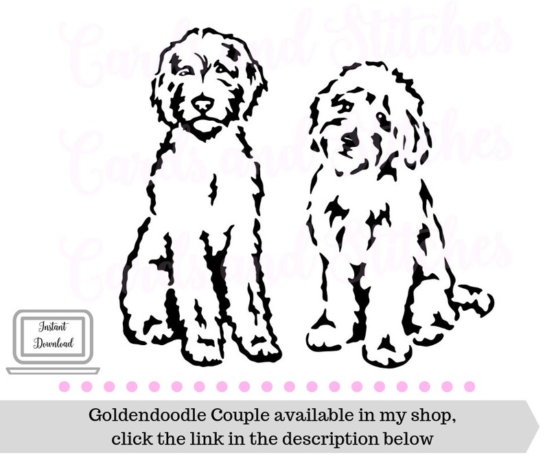 Goldendoodle SVG File Cuttable File SVG Bundle Cut File | Etsy