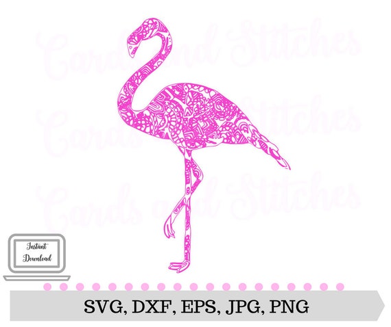 Download Flamingo Mandala SVG Mandala Printable Flamingo Clipart | Etsy