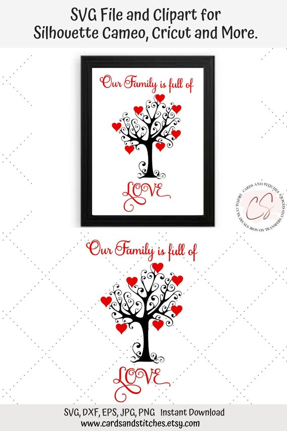 Download Iron On Design Tree With Hearts And Together We Make A Family Wording Vinyl Cut Graphics 20 Family Tree Heart Template Svg Clip Art Art Collectibles Aloli Ru