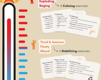 Nervous System Regulation Toolkit: Calming, Grounding/Stabilizing & Activating Somatic Mini-Exercises for Stress Relief and Self-Care