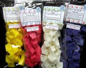 Candle Wax Tarts Melts Chunks Cubes Herbal Botanical Scents 40 pc