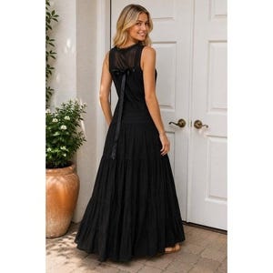 zara boho maxi dress New Zara $119 Embroidered Maxi Dress Boho 7521/059 XS Extra Small