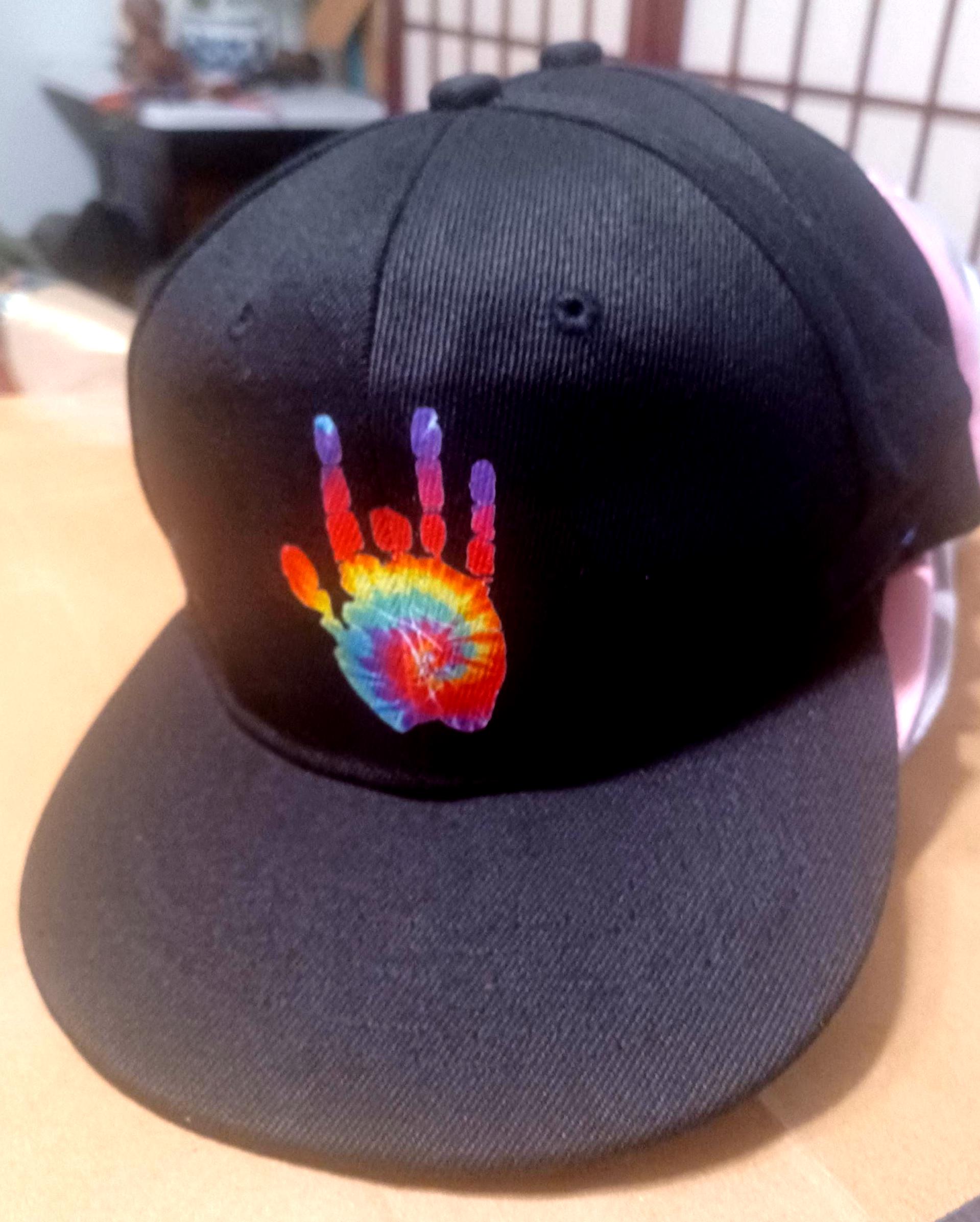 Unisex Hand Painted Grateful Dead Hat with Jerry Garcia Bob Weirand Phil Lesh. What are some unique designs for hand-painted hats inspired  main image 3