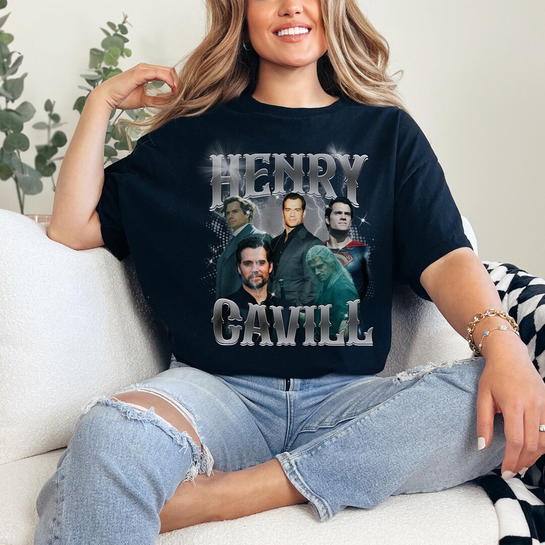 Henry Merch Henry Cavill Tshirt, Super Hero Sweatshirt, Witcher Fan Merch - Etsy