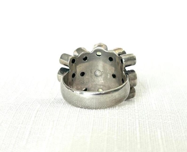 Nicky Butler Silver Rings Nicky Butler Natural Multi Gemstone Sterling Silver Ring - Etsy