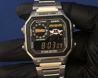 Casio AE1200 “timeflux” Watch Inspired by Back to the Future
