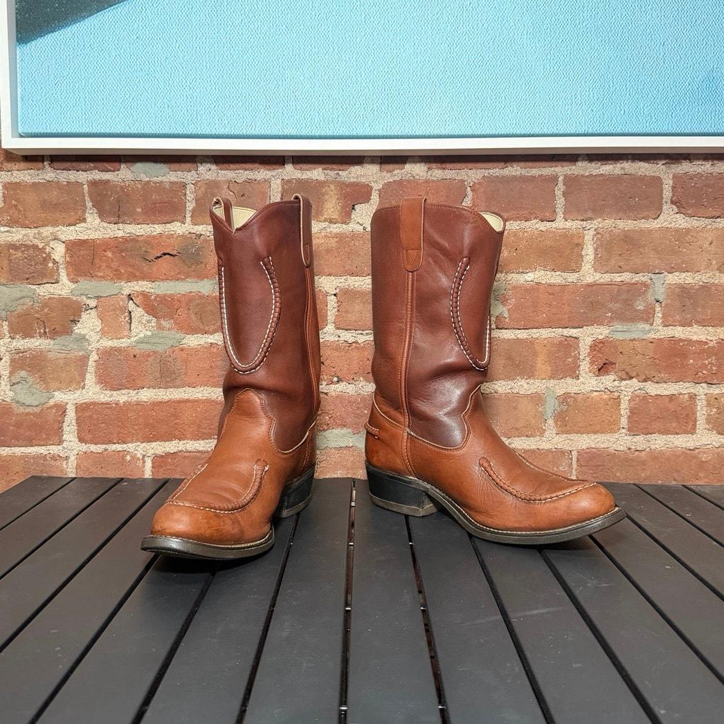 Vintage Double H Boots - Etsy