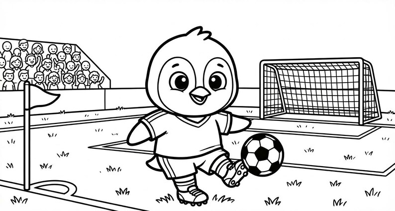 Penguin Adventures Mal- & Labyrinthbuch - Bildschirmfreie Kinderaktivität (PDF-Download, 4-8 Jahre) Bild 3