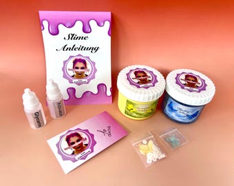 Lisa Schleimesucht Spring Slime Set – Lemon Butterfly Butterglow & Blue Butterfly Whisper