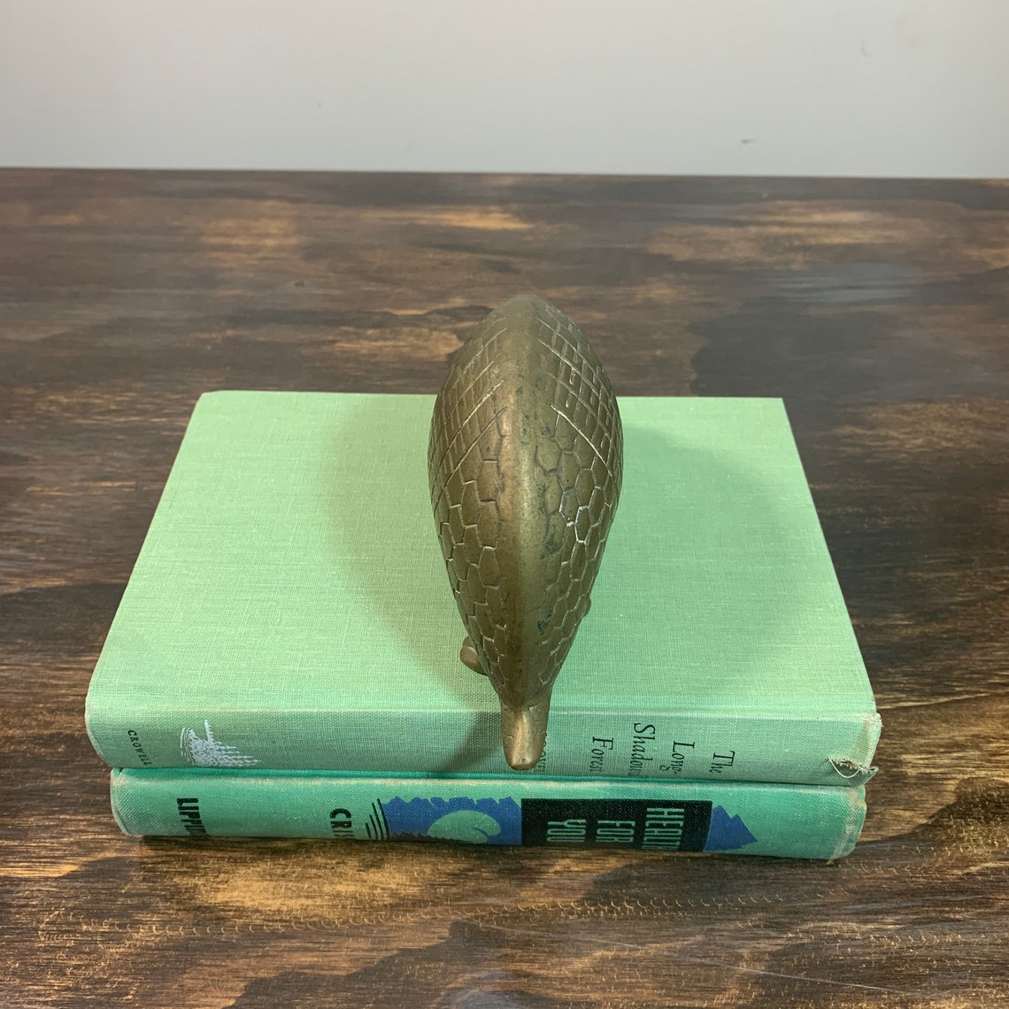 Brass Armadillo Gold Armadillo Southwestern Decor Armadillo Etsy