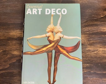 Art Deco Essentials Book by Iain Zaczek, Interior Design Coffee Table Book