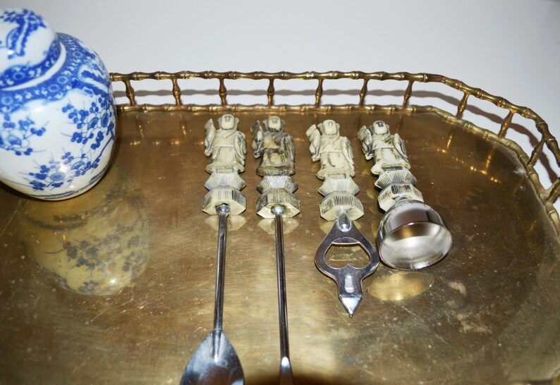 Vintage Barware Set Vintage Bar Tools Swank Wiseman Bar Set Etsy India