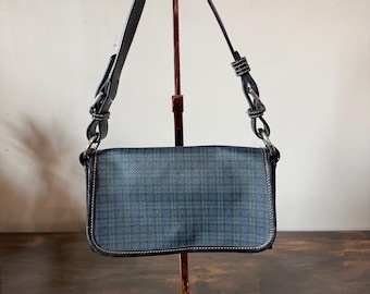Vintage 1980's Polo Ralph Lauren Blackwatch Plaid Handbag Small