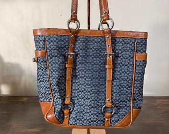 Vintage 1980's Polo Ralph Lauren Blackwatch Plaid Handbag Small