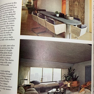 Vintage Home Décor Book The New York Times Book of Interior Design and Decoration by Norma Skurka Eames Era Hardcover Coffee Table Book image 6