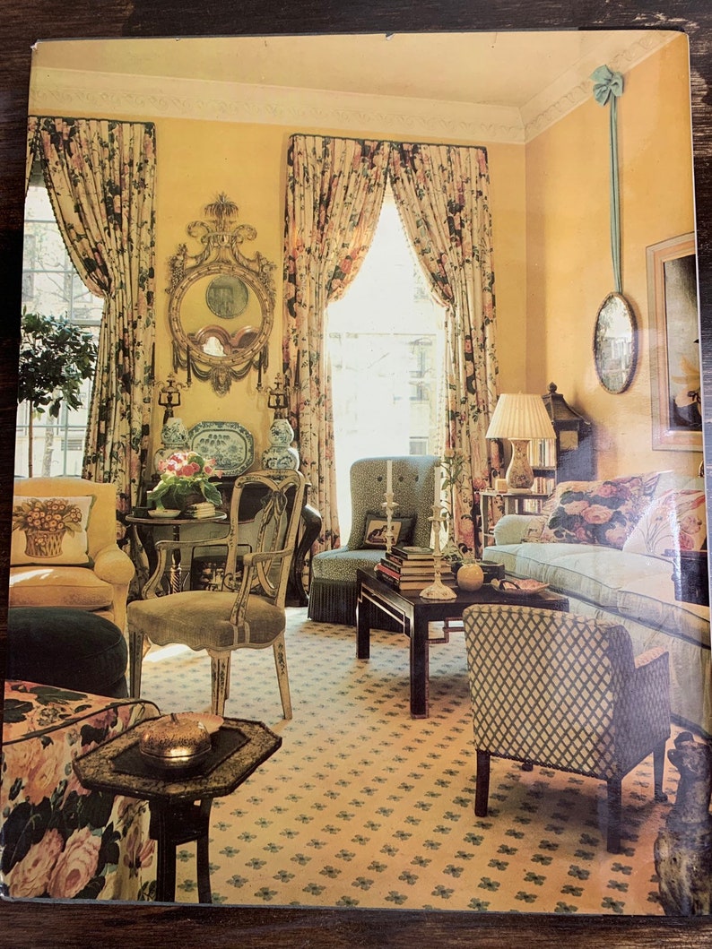 Vintage Home Décor Book the New York Times Book of Interior | Etsy