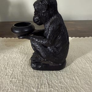 Vintage Monkey Tea Light Candle Holder