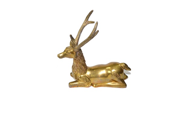 brass deer