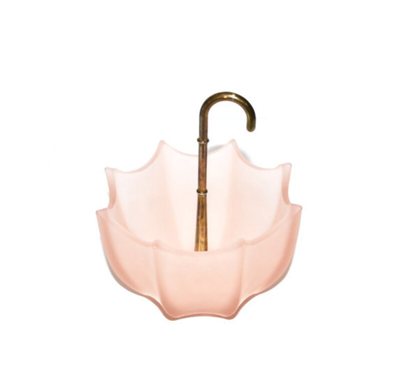 Pink Umbrella Dish Pink Umbrella Candy Dish Pink Umbrella Baby Etsy