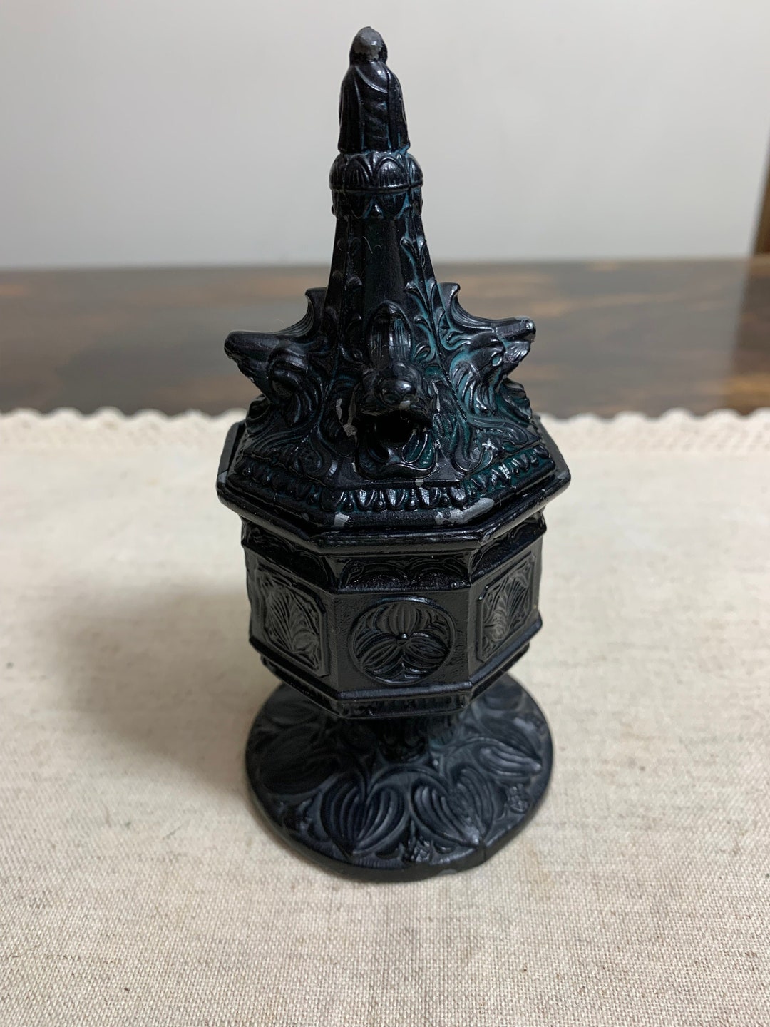 Art Deco Incense Burner Vantines Incense Burner 1920's Etsy