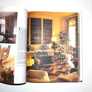 Vintage Home Décor Book The New York Times Book of Interior Design and Decoration by Norma Skurka Eames Era Hardcover Coffee Table Book image 9