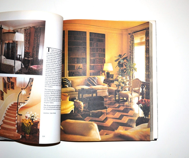 Vintage Home Décor Book The New York Times Book of Interior Design and Decoration by Norma Skurka Eames Era Hardcover Coffee Table Book image 9