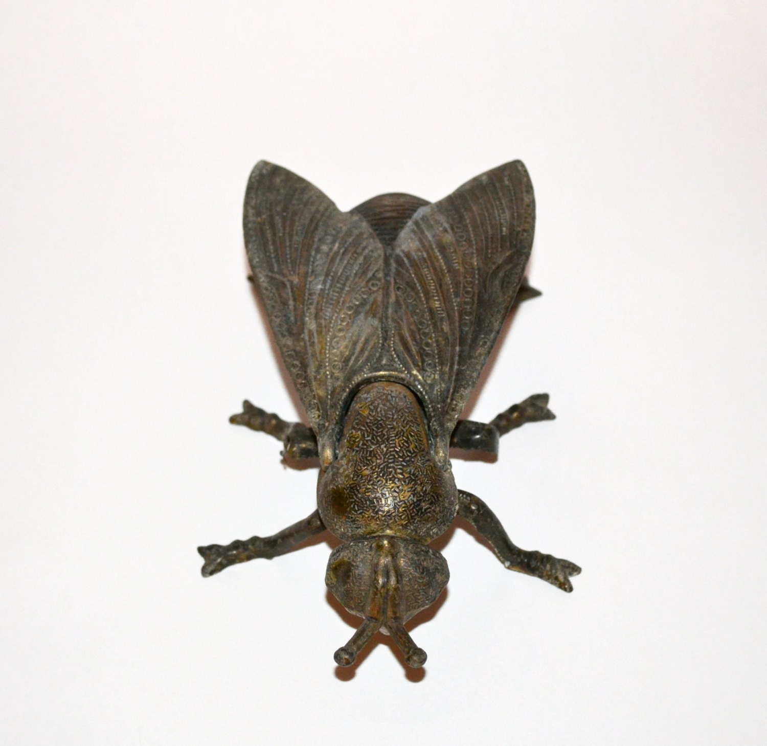 Vintage Fly Ashtray Brass Fly Ashtray Brass Fly Figurine Art Etsy